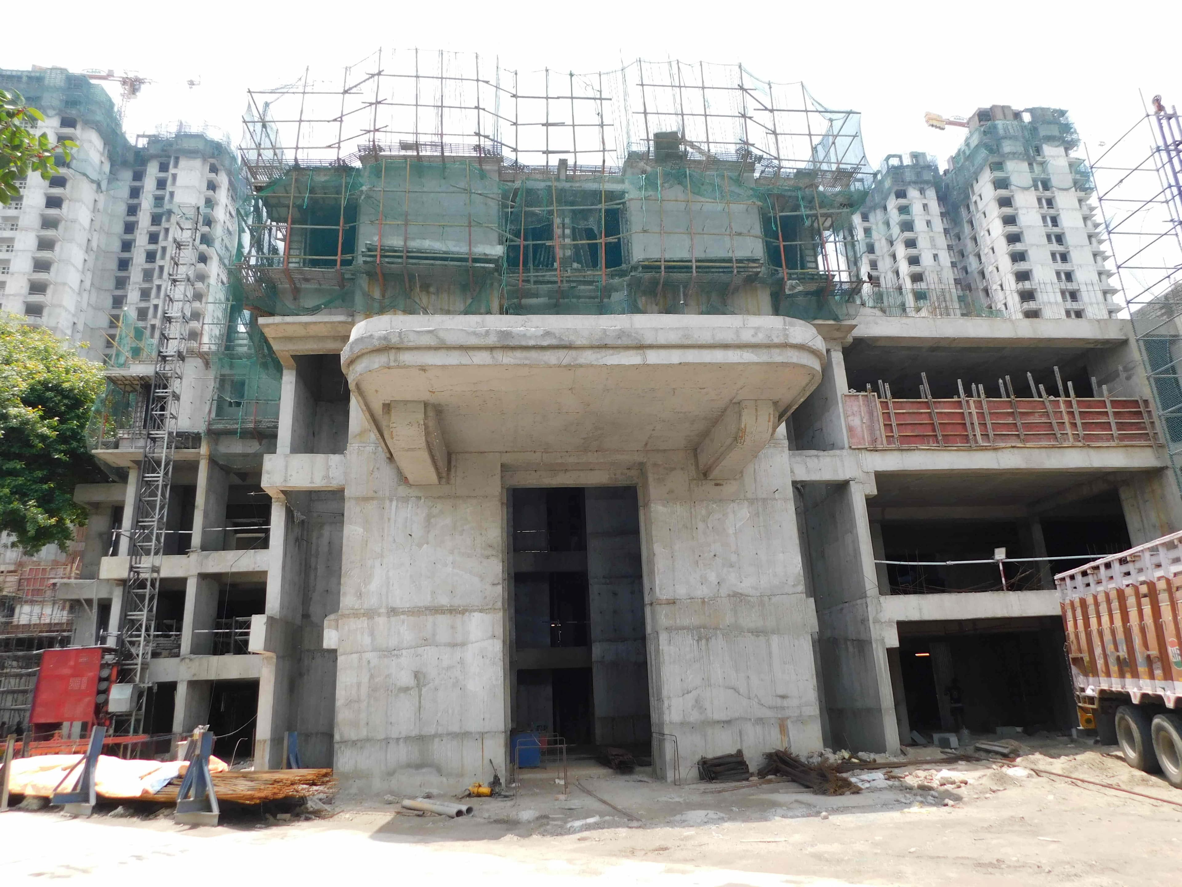 Sangam Tower 10 2nd Floor Roof Casting work in progress