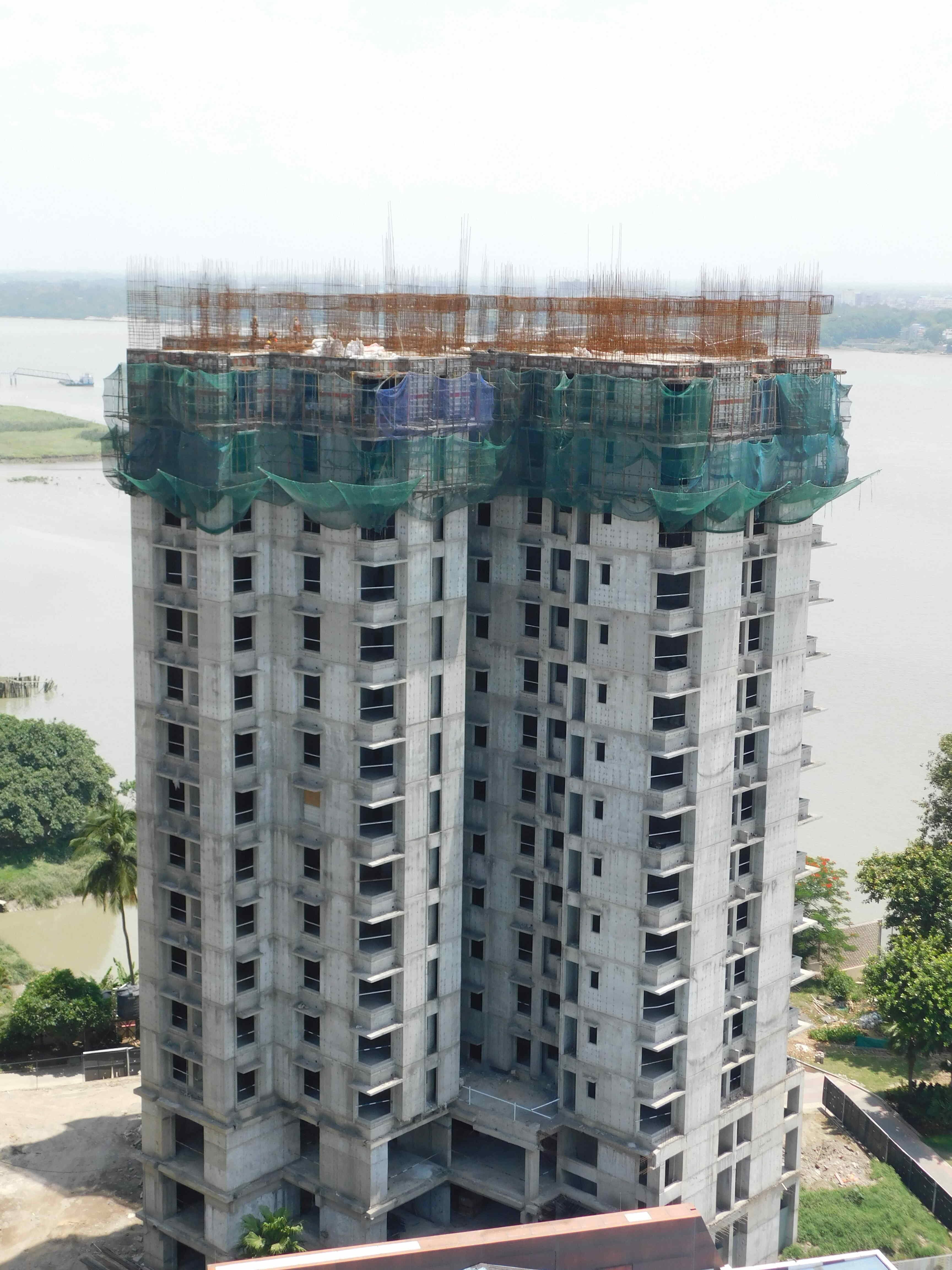Sangam Tower 1 14th Floor Roof Casting work in progress