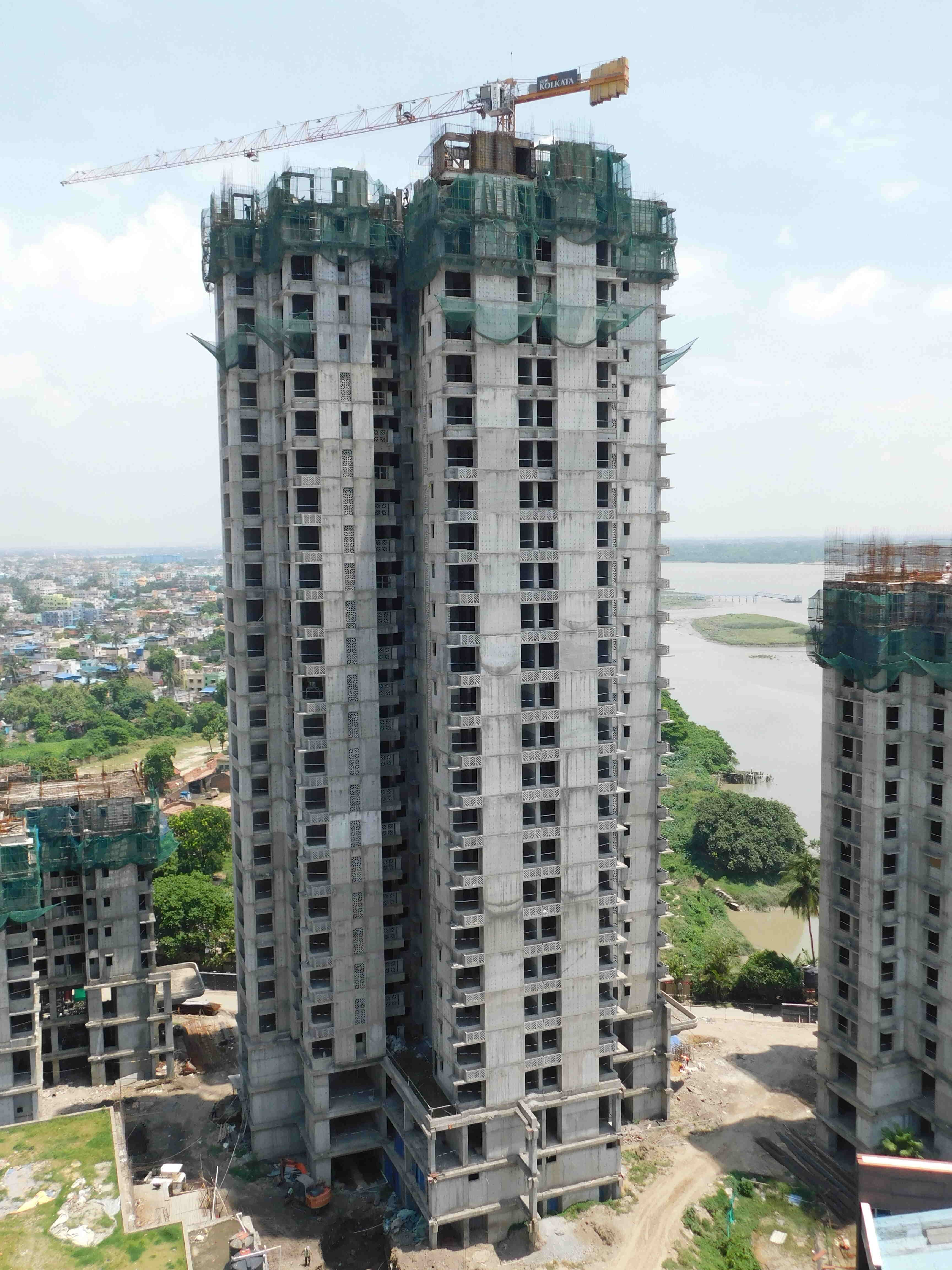 Sangam Tower 2 24th Floor Roof Casting work in progress