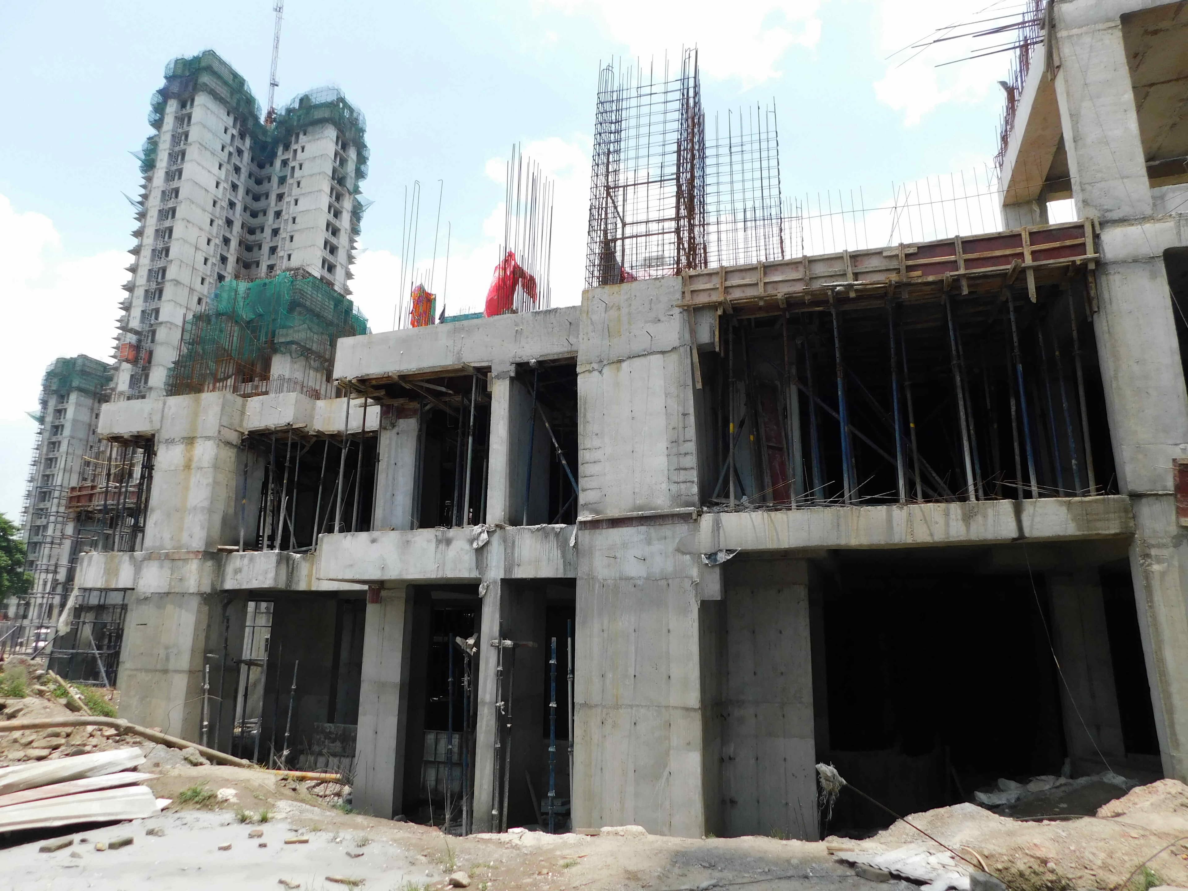 Sangam Tower 4 Podium 2 Roof Casting work in progress
