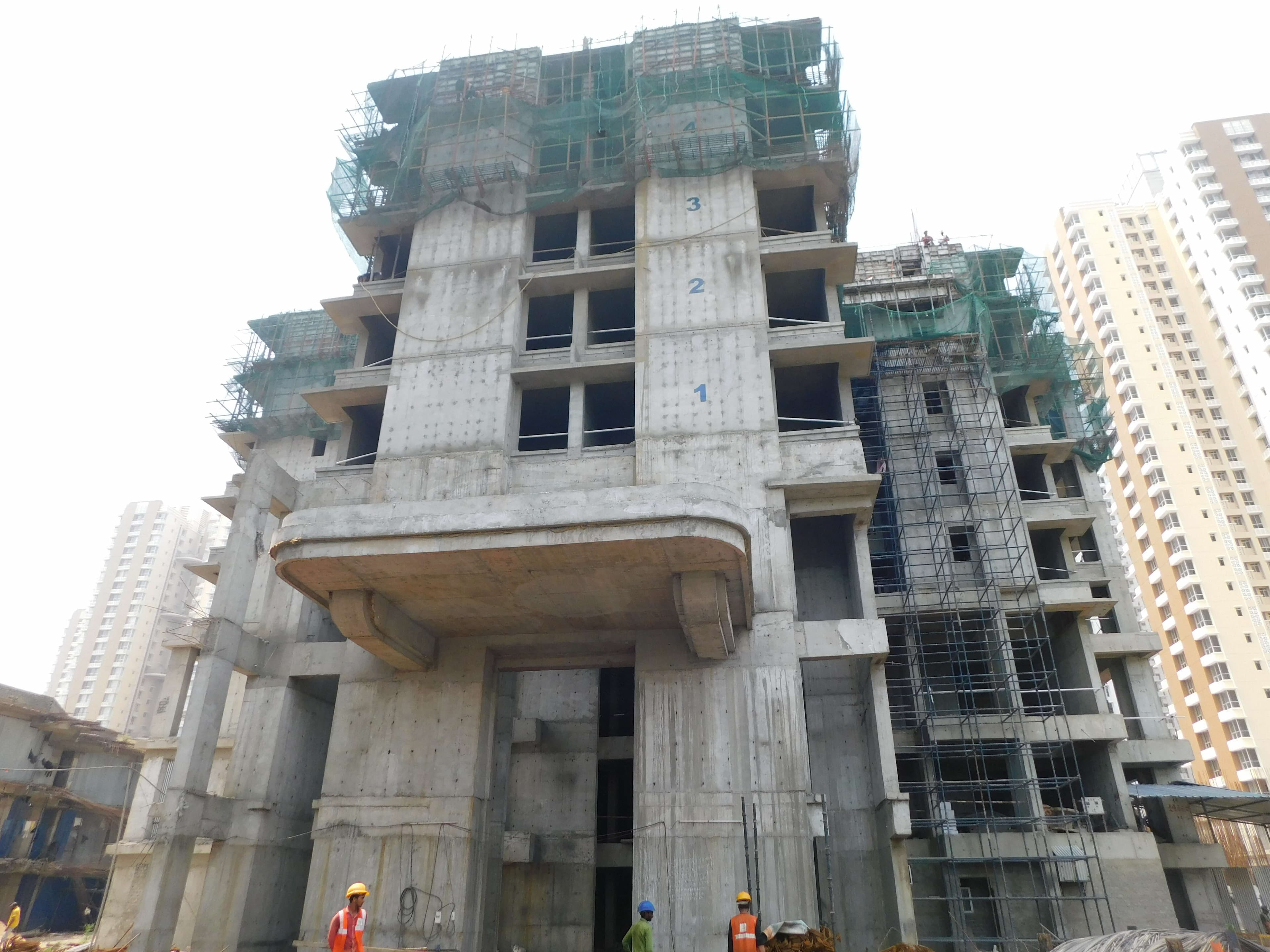 Sangam Tower 3 Completion of 5th Floor Roof Casting